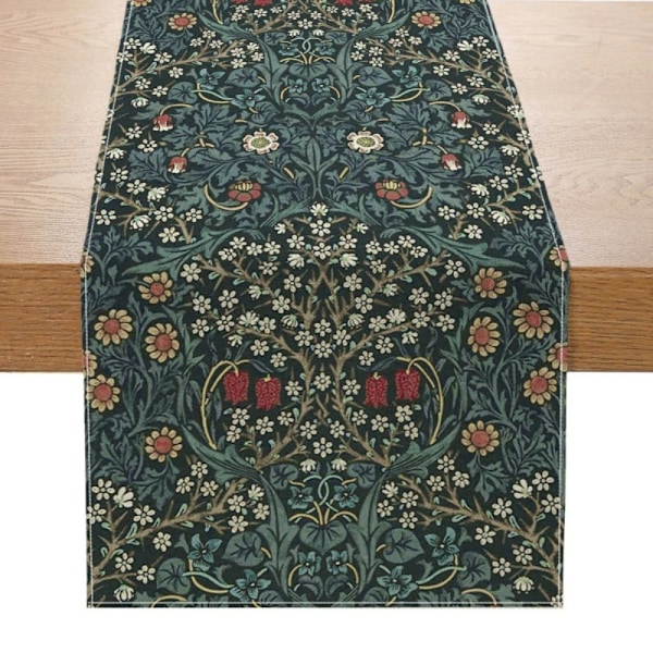 Bordløper Vintage Plante Lin Duk STYLE 3 STYLE style 3 style 3