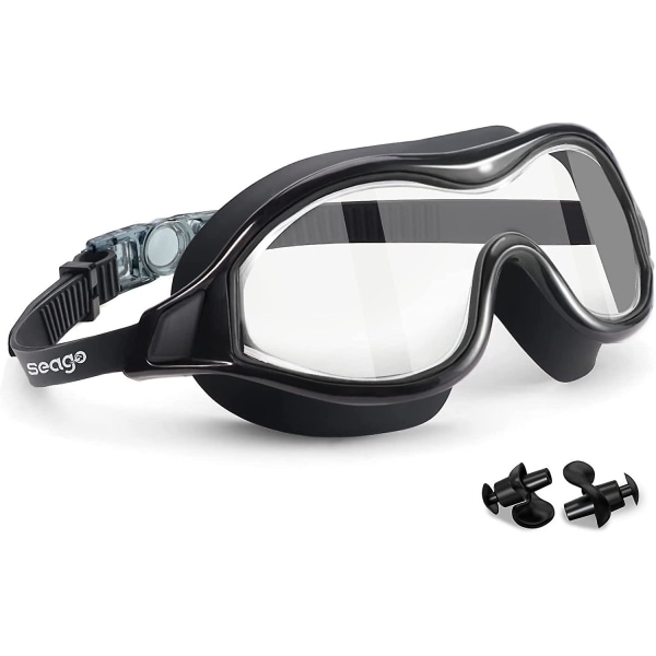 Swim Goggles No Leaking Anti-Fog Pool Goggles Swimming Goggles for Adult Men Women Youth, UV Protection 180 Clear Vision