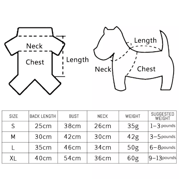 Regnjakke for hund og katt, hettejakke, vanntett black L