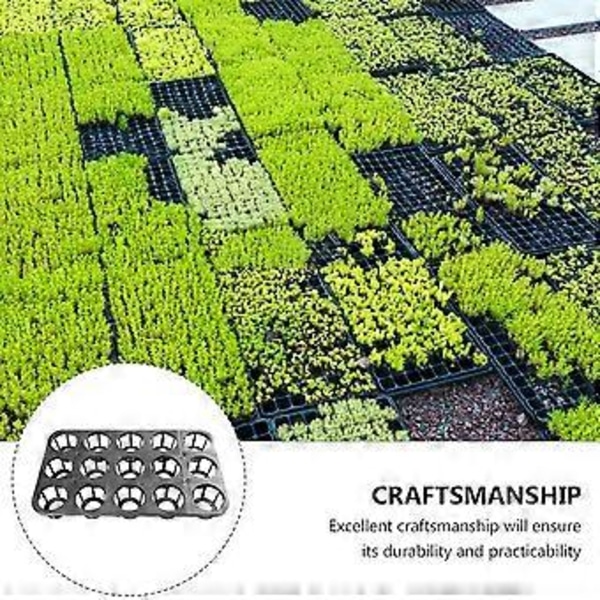 5 st Växtbrickor för odling Plantering Groddplattor Växt Blomstertillväxtbricka
