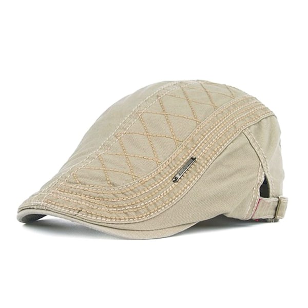 Flat Cap Basker BEIGE - spottsalg beige