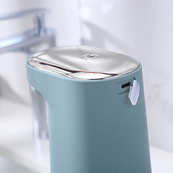 Automaattinen saippua-annostelija, sähköinen saippua-annostelija sensorilla, IPX4 vedenpitävä light green