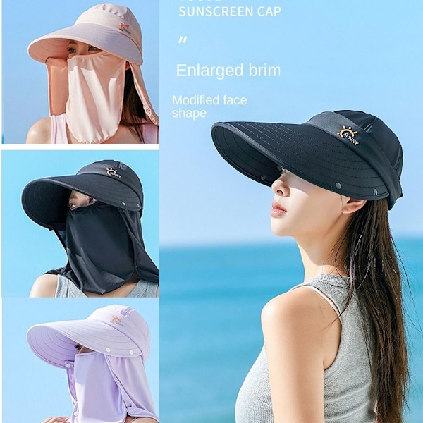 Sommersolhat Camping Cap ROSA - på lager pink