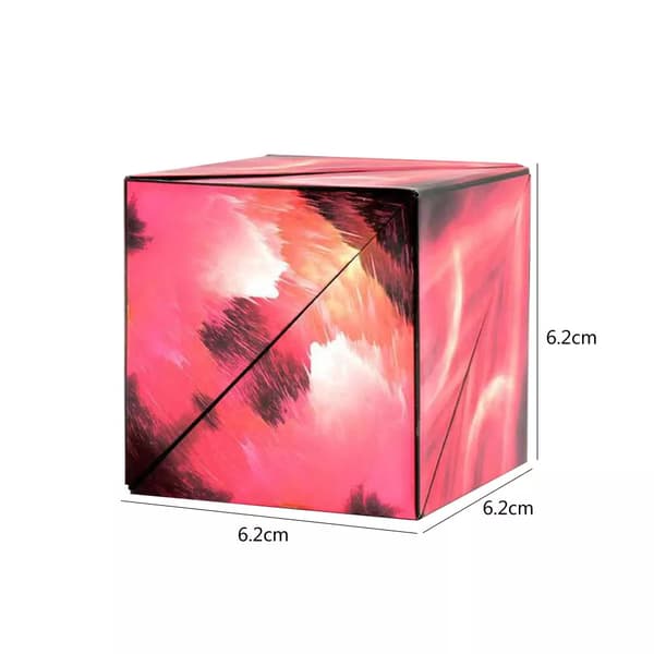 Magnetisk Magic Cube Variabel Anti Stress Julegave Børn Sjov Legetøj A7