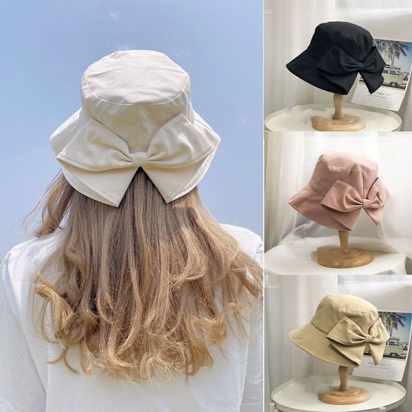 Bomulds Bucket Hatte Dame Sommerhat 10 10 10 10