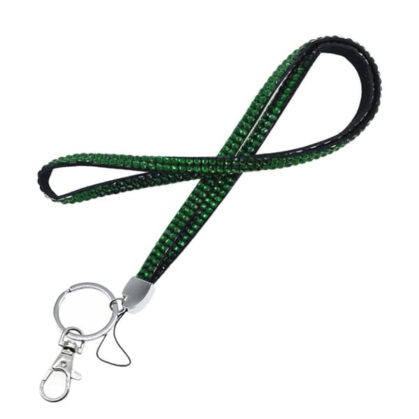 Bling Kristall Snodd Strass ID Snodd GRÖN green