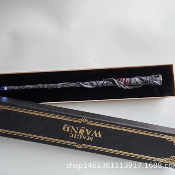 Halloween trollstav Harry Potter trollstav, för Halloween-presenter Cosplay Style Glowing Wand Moody