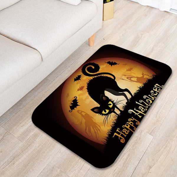 Halloween Blodspor Gulvmåtter Køkken Soveværelse Dørprint Stue Gulvmåtter Nye Dørmåtter Ａ-12 40*60cm