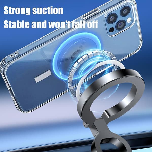 Bil Mobiltelefonholder Gravity Luftventil Universal Mount 360 Rotasjon Hot N I3W8 Black One size