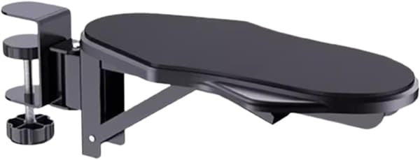 Dataarmstøtte for skrivebord, ergonomisk albuestøtte for h Folding rotating model