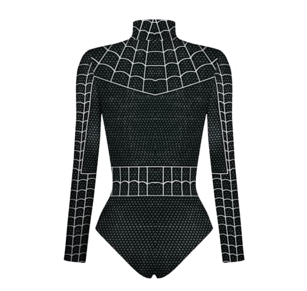 Bodysuit til kvinder, heltedragt, langærmet badedragt Farve 3 Color 3 3XL