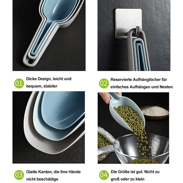 Glasskoppsett, 3 deler, sammenkoblbart, plast, BPA-fritt