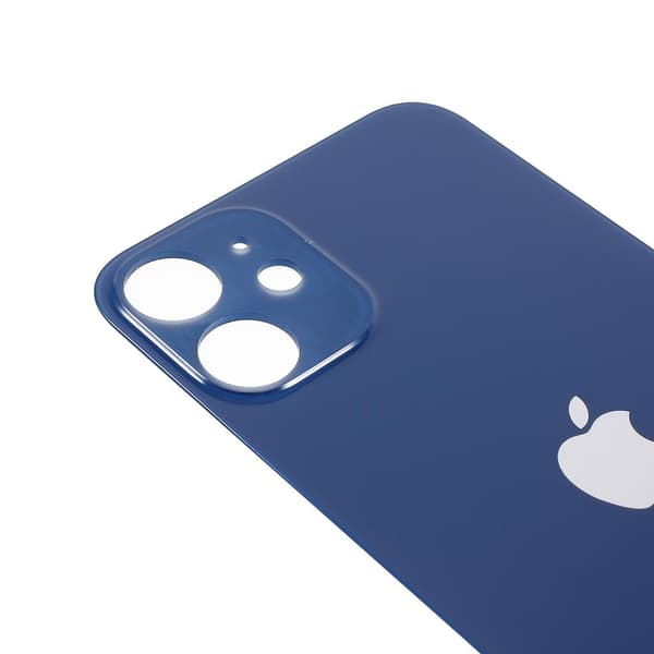 Batteri Cover til iPhone 12 (Kamerahul Ring Standard Version) (FMY) Blu Blue iPhone 12 6.1 inch