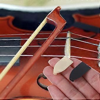 10 stk. plastik violinbuespidser violin viola tilbehør violinbuede dele