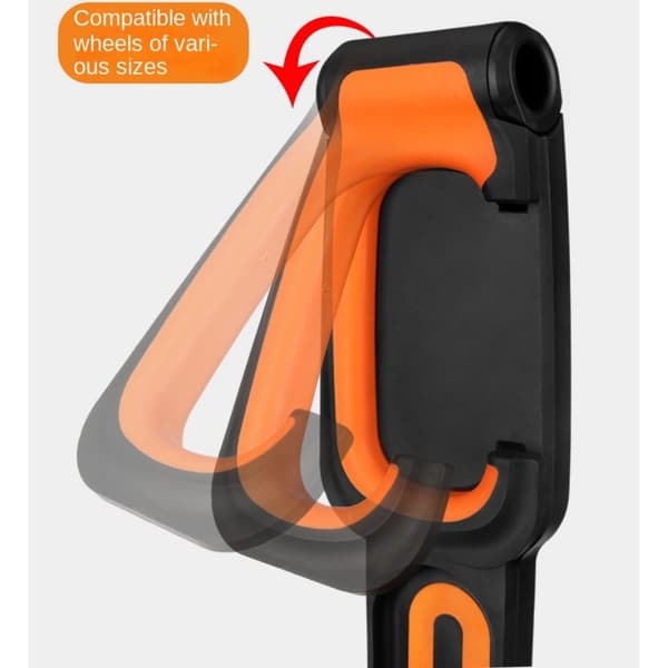 Väggfäste för cykel Mountainbike stöd ORANGE orange