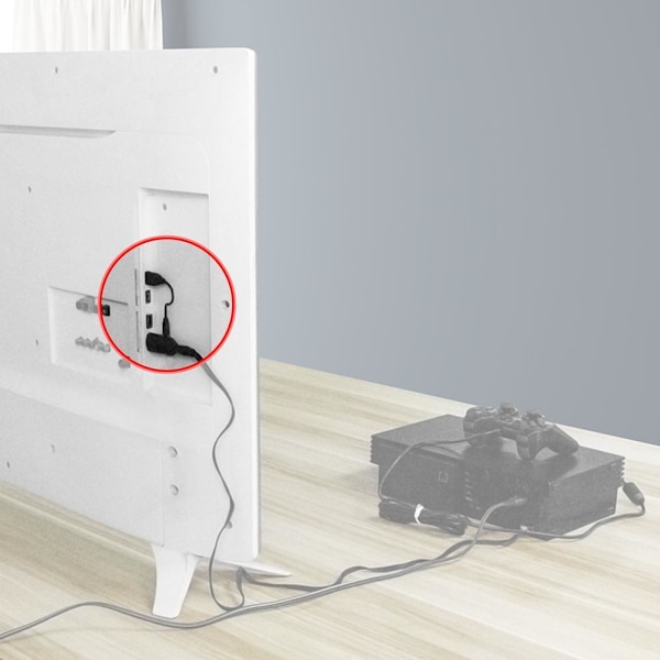 Adapterkabel för Playstation 2 PS2 till HDMI kompatibel, HD RCA AV