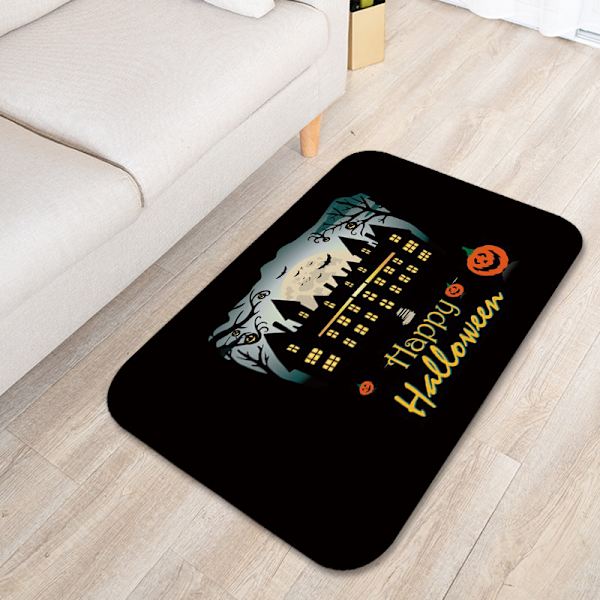 Halloween Blodspor Gulvmåtter Køkken Soveværelse Dørprint Stue Gulvmåtter Nye Dørmåtter Ａ-11 40*60cm