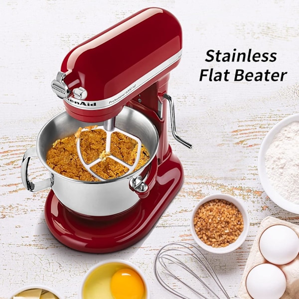 Rostfritt platt visptillbehör för KitchenAid 5 & 6-kvarts h