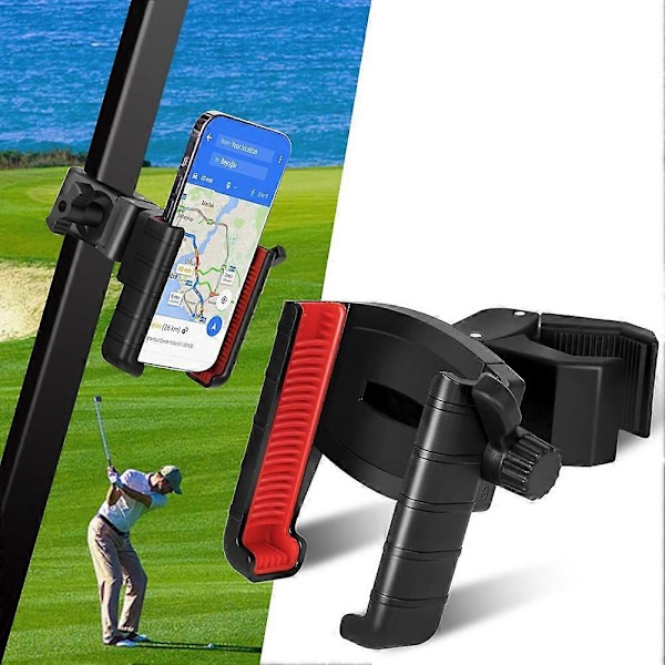 Mobilholder for golfbil, kompatibel med Club Car, universell mobilholder kompatibel med alle størrelser