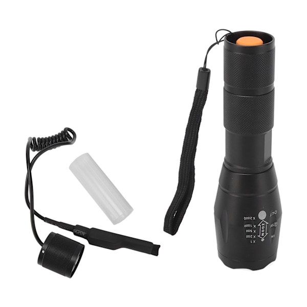 850nm IR Ficklampa Infraröd Ficklampa Zoombar Mörkerkamera