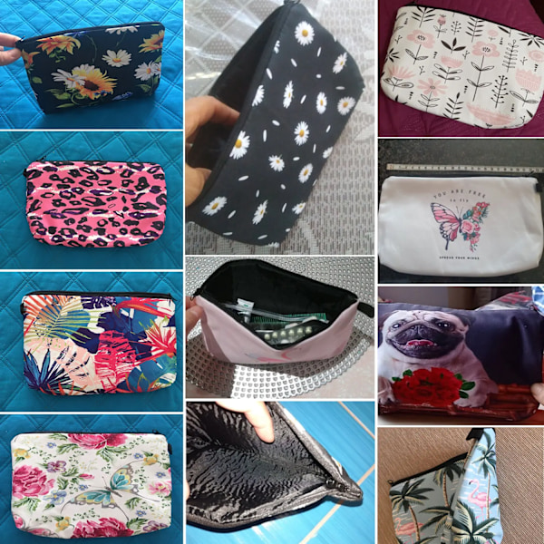 Tegneserieprint Sygeplejerske Kosmetiktaske Hospital Læge Gave Makeup Taske Rejse Mini Toilet Taske Dame Taske Organizer Insat hz7102 Nurse Bag