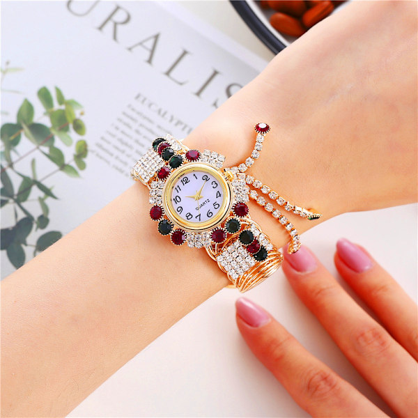 Quartz Ure Smukke Individuelle Afslappede Ure Pigeur Til Kvinder Damer Indian Color