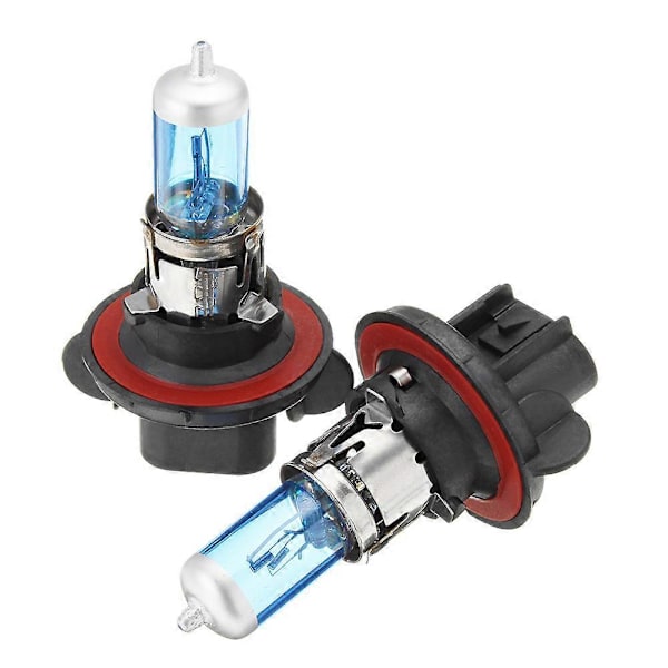 Par H13 9008 100/90W 5900K Super White Hög/Låg Halogenlampor