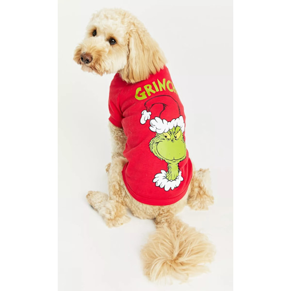 Julhundtröja med Grinch-motiv för hundar, valpar, XS-XL X Large