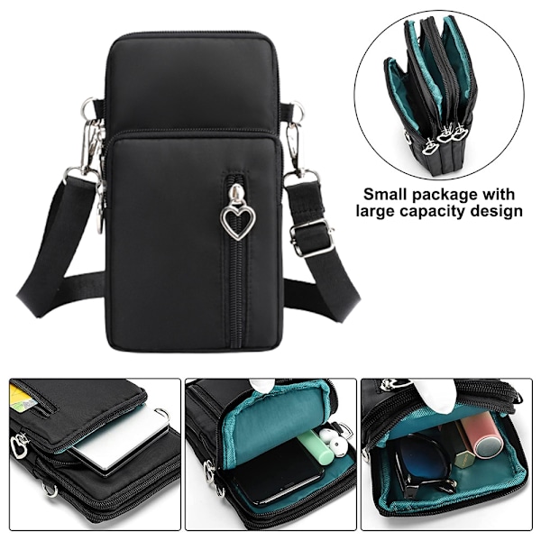 stk telefonveske lommebok crossbody bag lett lommer Sp