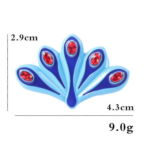 Tyttöjen Naisten Korut Riikinkukko Kaulakoru Riipus Käärmerannekoru Satukirjat Cosplay Korut Asusteet Nainen Mies Lahjat Anime Korut Yksi Koko One Size 1