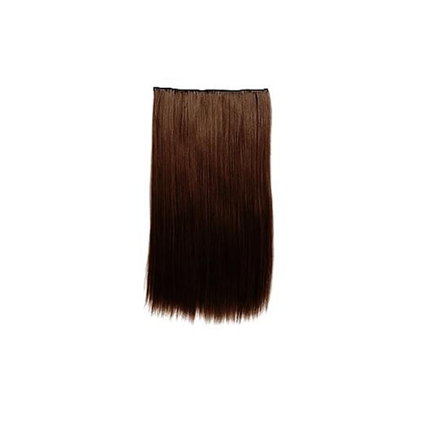 Klipsipidennys - Kihara & Suora - 70 cm Tummanruskea DarkBrown one size