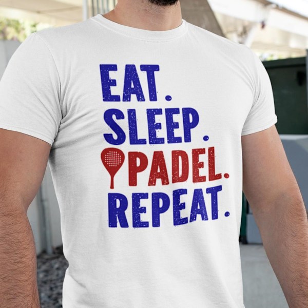sports t-shirt . Vit Spis Sov Gentag sports trøje XL xl