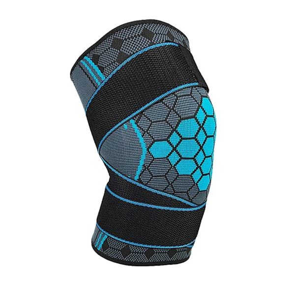 port Knäbandage Elastiskt stöd Knäskydd Kompressionsstöd för träning Gym promenader Fluorescerande Grön Fluorescerande Grön S Fluorescent Green