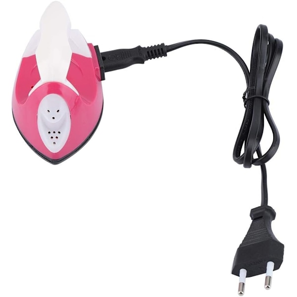 Bärbart Mini Ångstrykjärn för Kläder DIY Konst och Hantverk