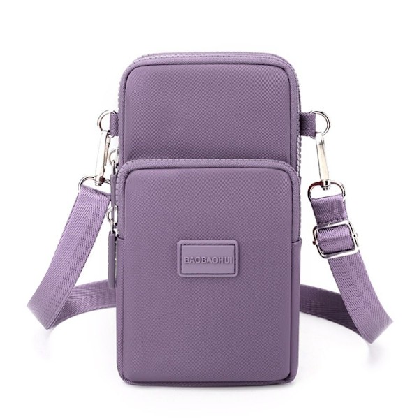 Olkalaukku Matkapuhelinlaukku VAALEA LILA light purple