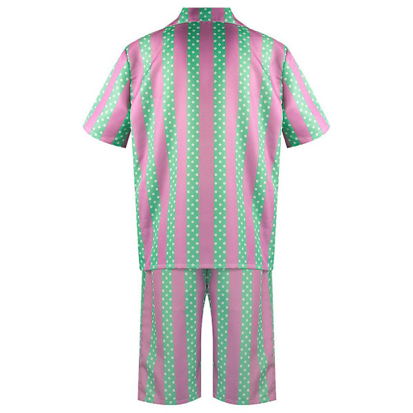 2023 Barbie Ken Ryan Gosling Cosplay -asu Halloween Aikuisten Miesten Havaiji-paita ja Shortsit Setti 2XL