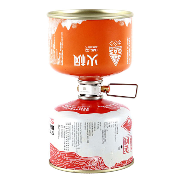 Camping Plus Gasomvandlare Adapter Påfyllning Platt Tank Konvertering