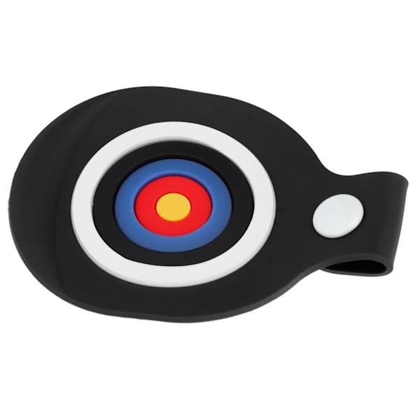 Recurve Bue Lemme Tip Beskyttelse Beskyttelse Bueskydning Break Gummi Pad på Sko Fod til Langbue Jagt Skydetilbehør Sort