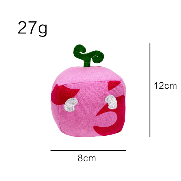Blox Fruit -pehmolelu, paholainen hedelmä pehmolelu nukke pehmolelu Five-pointed star