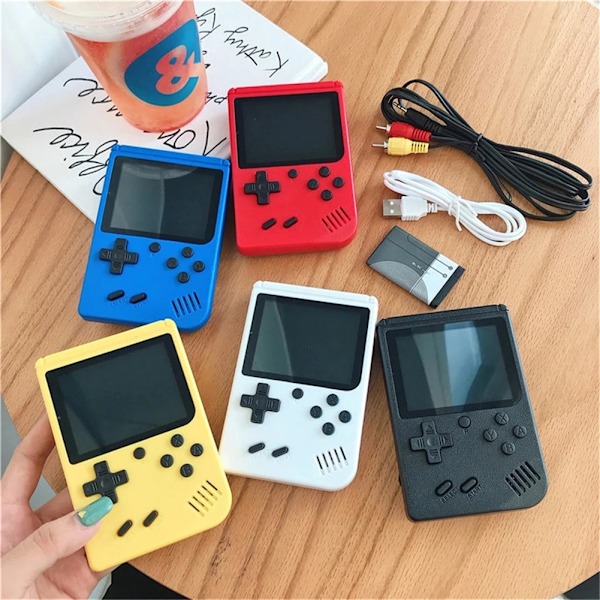 400/500/800 in 1 Kannettava pelikonsoli Klassinen Retro 3 tuuman näytöllä Blue A 400 in 1