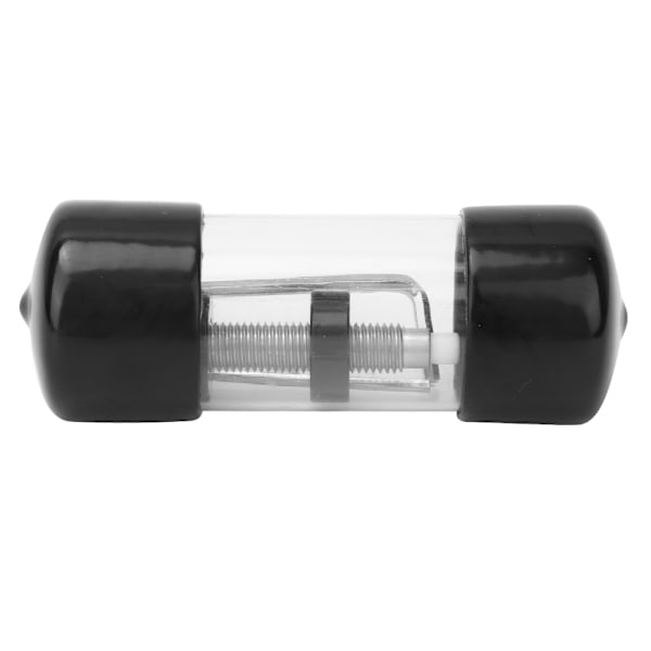 Aluminiumslegering Recurve Bue Sideputer Stempel Skrue i Pilhylle Trykknapp Putetilbehør (Svart)