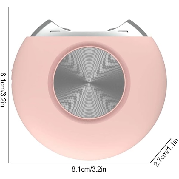 Elektrisk Nagelsax för Spädbarn, Småbarn, Barn, Seniorer och Vuxna - Rosa