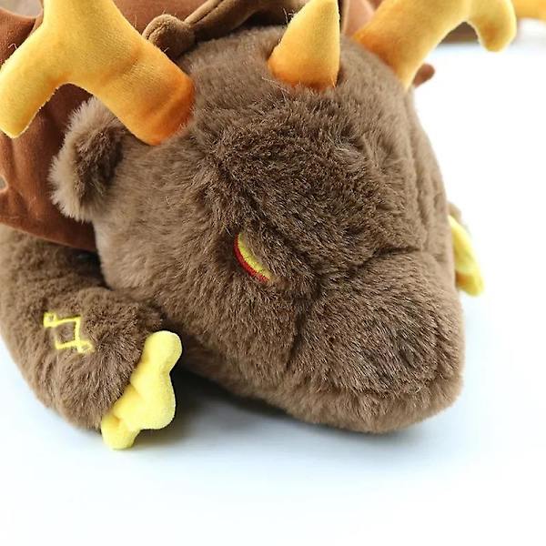 2024 NY 67cm Genshin Impact Plyschleksak Spel Zhong Li Morax Drakleksak Mjuk Fylld Plushie Dock Kudde Heminredning Barn Julgåva