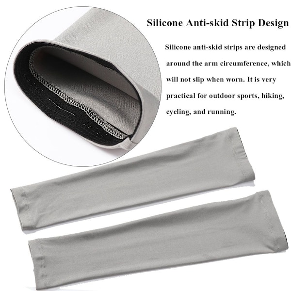 Armärmar Arm Cover GRÅ XL Grå Grey XL