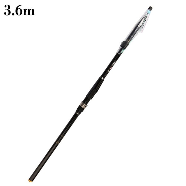 Teleskopisk fiskestang spinnstang 3.6M 3.6M 3.6m