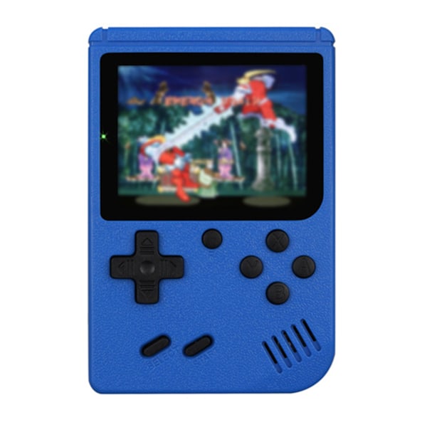 400/500/800 in 1 Kannettava pelikonsoli Klassinen Retro 3 tuuman näytöllä Blue 400 in 1