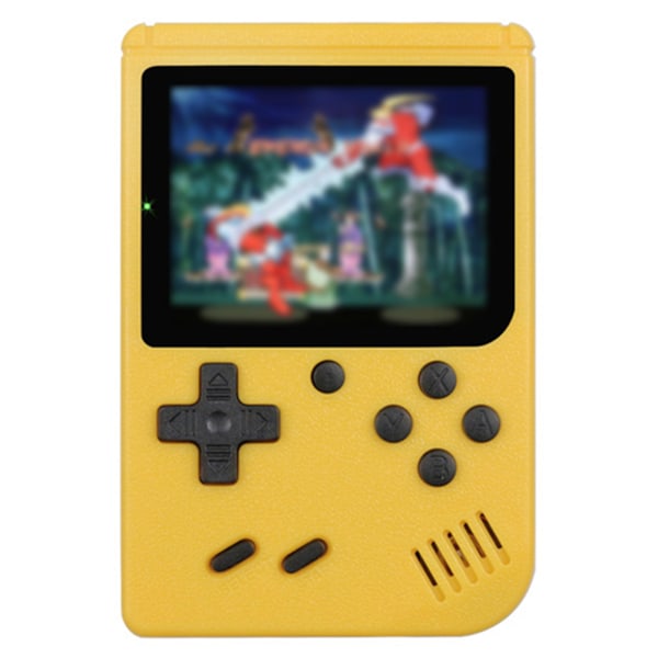 400/500/800 i 1 Handhållen Spelkonsol Bärbar Klassisk Retro 3 Tum Skärm Spelmaskin Yellow 500 in 1