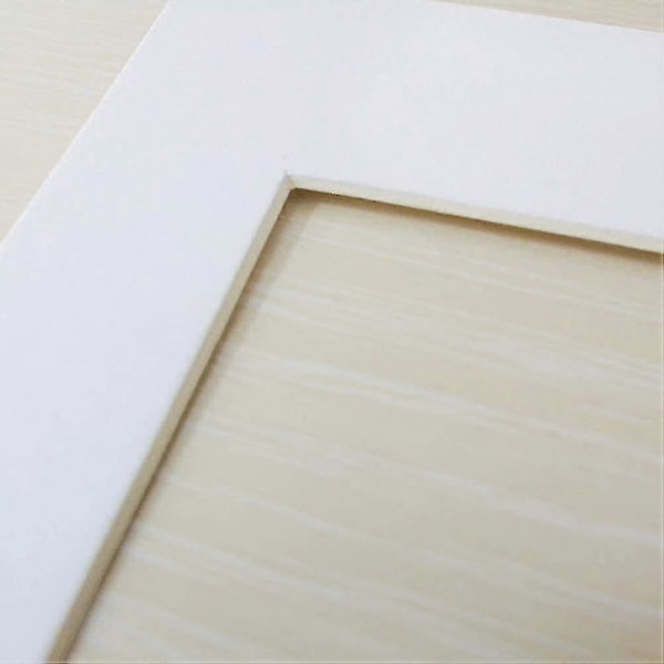 10 styk billedrammemasker, hvide fotorammemasker A4 billedrammemasker til 6 x 8 tommer billeder