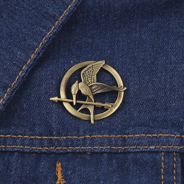 Hunger Games Mockingjay Brosch