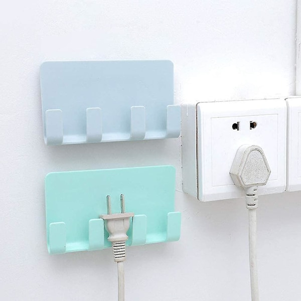 Multifunksjonell Ladeholder for Mobiltelefon i Plast med Krok for Barberhøvel og Håndkle light powder